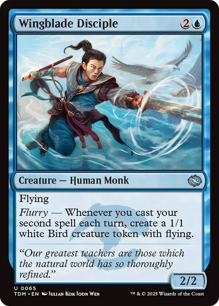Wingblade Disciple [Tarkir: Dragonstorm] | Gaming Infinity