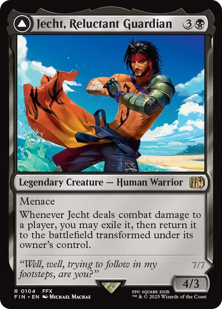 Jecht, Reluctant Guardian // Braska's Final Aeon [FINAL FANTASY] | Gaming Infinity