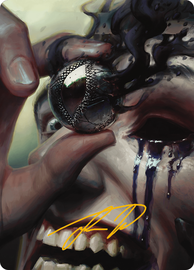 Jet Medallion Art Card (Gold-Stamped Signature) [Modern Horizons 3 Art Series] | Gaming Infinity