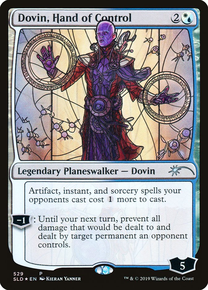 Dovin, Hand of Control (Stained Glass) [Secret Lair Drop Promos] | Gaming Infinity