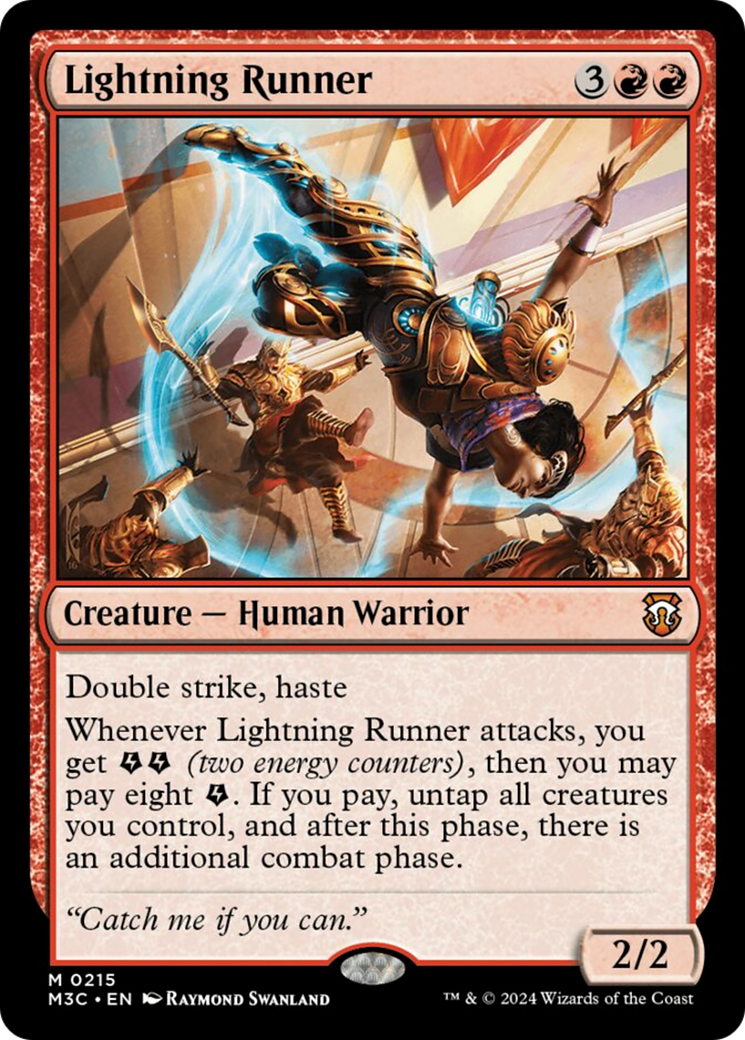 Lightning Runner [Modern Horizons 3 Commander] | Gaming Infinity