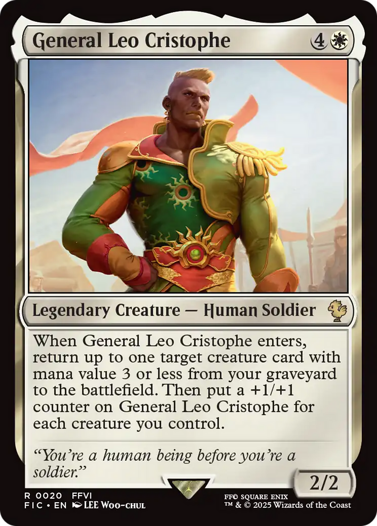 General Leo Cristophe [FINAL FANTASY Commander] | Gaming Infinity