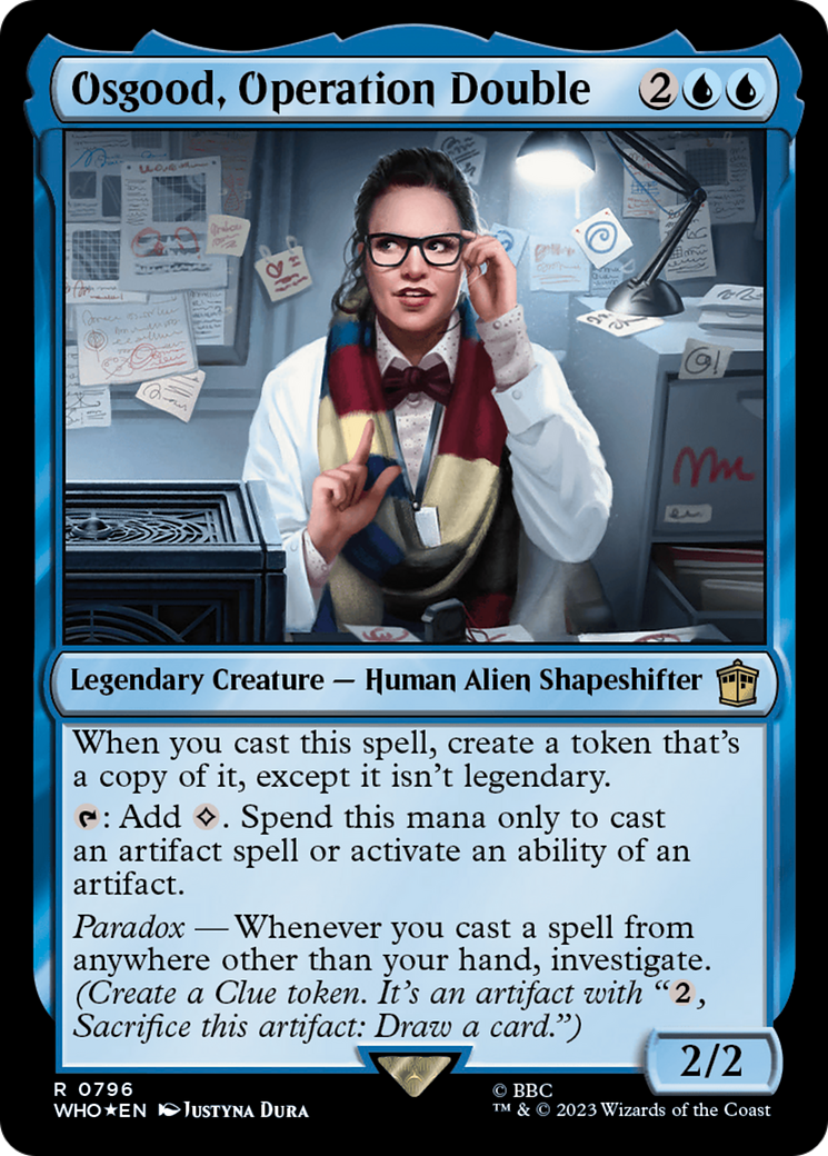 Osgood, Operation Double (Surge Foil) [Doctor Who] | Gaming Infinity