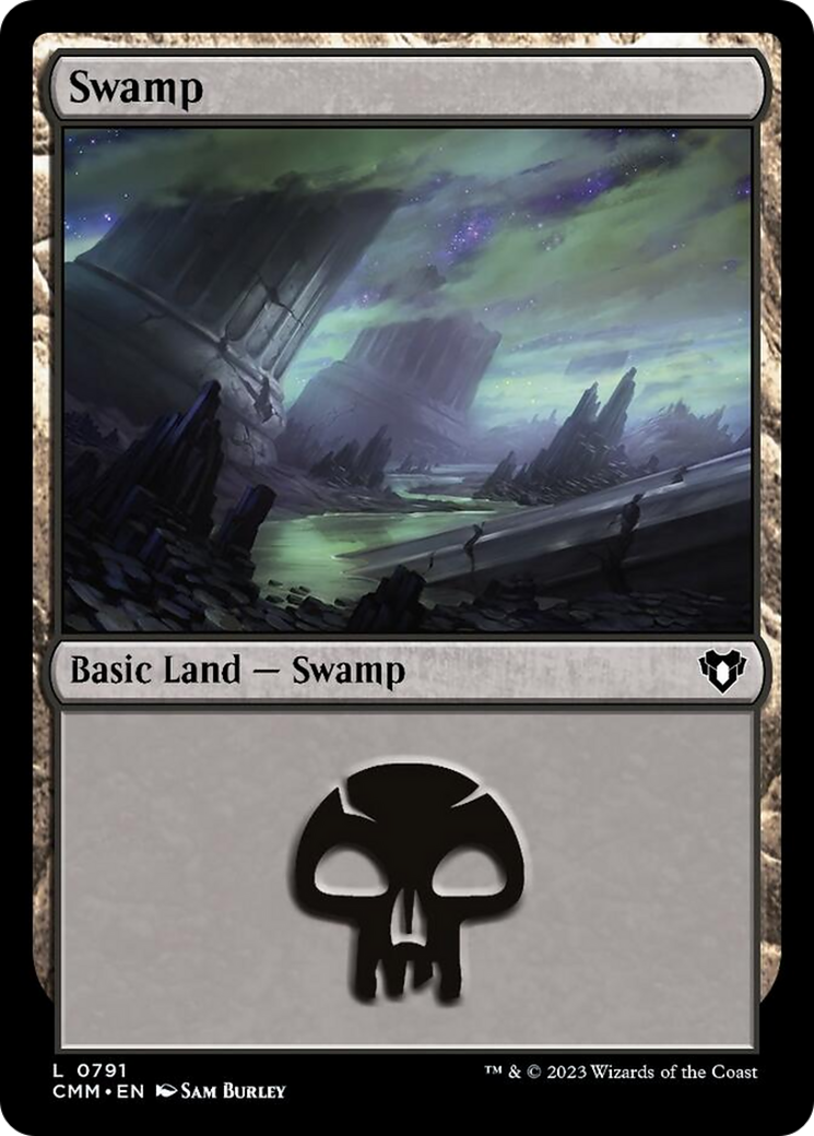 Swamp (791) [Commander Masters] | Gaming Infinity