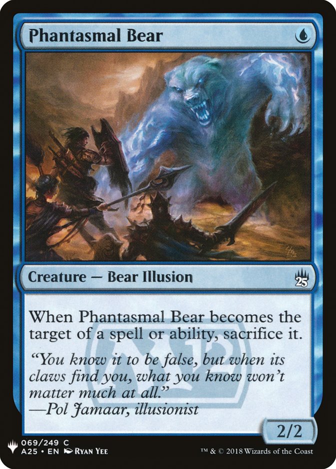 Phantasmal Bear [Mystery Booster] | Gaming Infinity