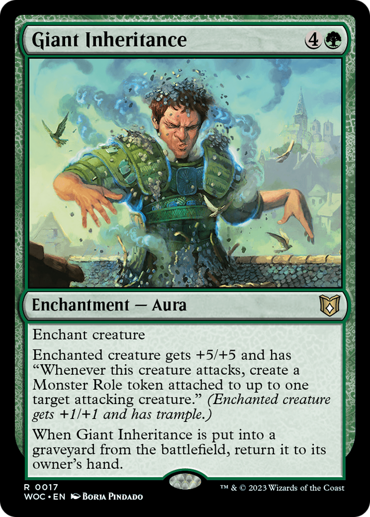 Giant Inheritance [Wilds of Eldraine Commander] | Gaming Infinity