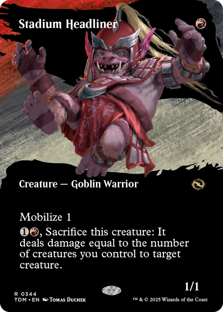 Stadium Headliner (Borderless) [Tarkir: Dragonstorm] | Gaming Infinity