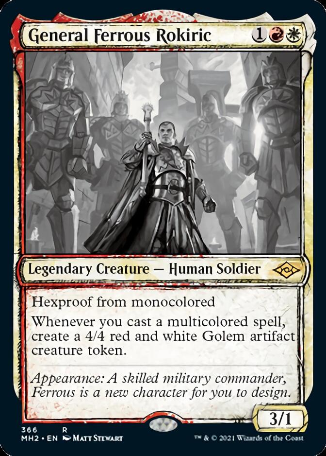 General Ferrous Rokiric (Sketch) [Modern Horizons 2] | Gaming Infinity