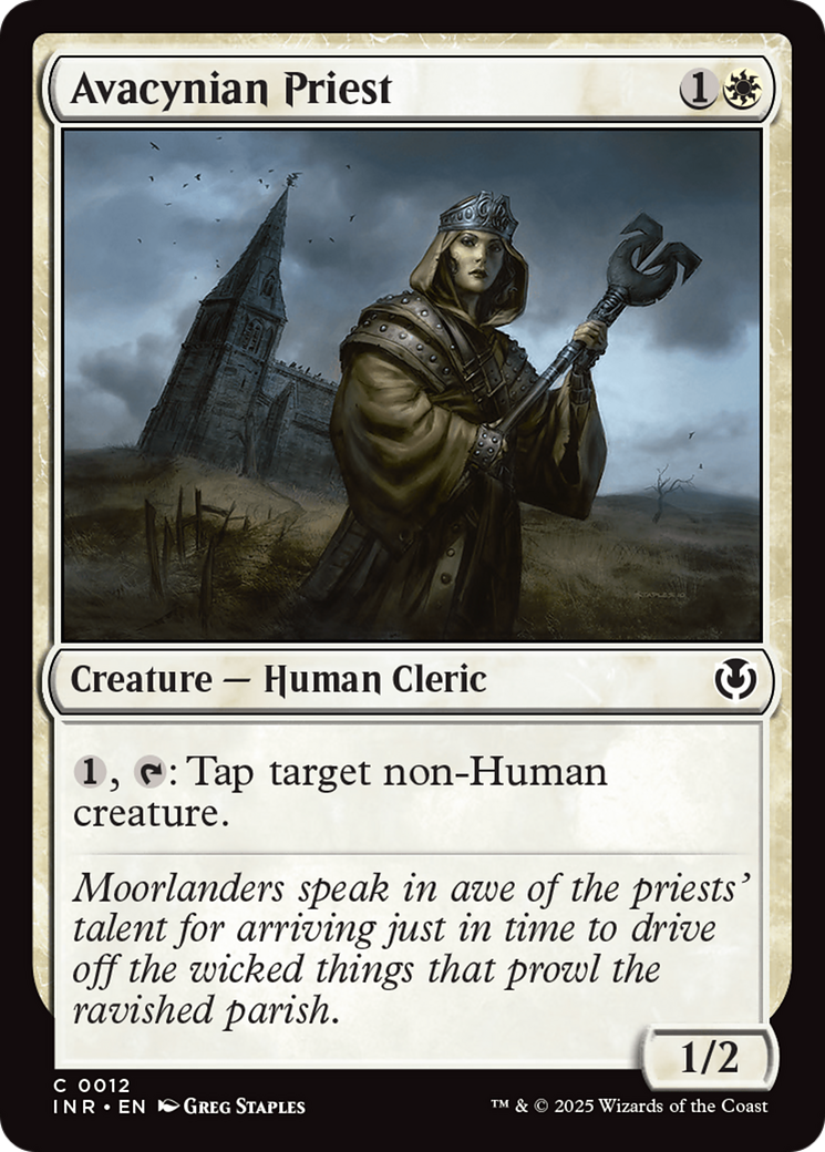 Avacynian Priest [Innistrad Remastered] | Gaming Infinity