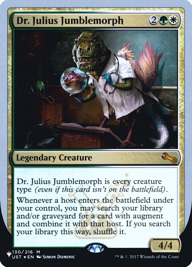 Dr. Julius Jumblemorph (Unfinity Foil Edition) [The List] | Gaming Infinity