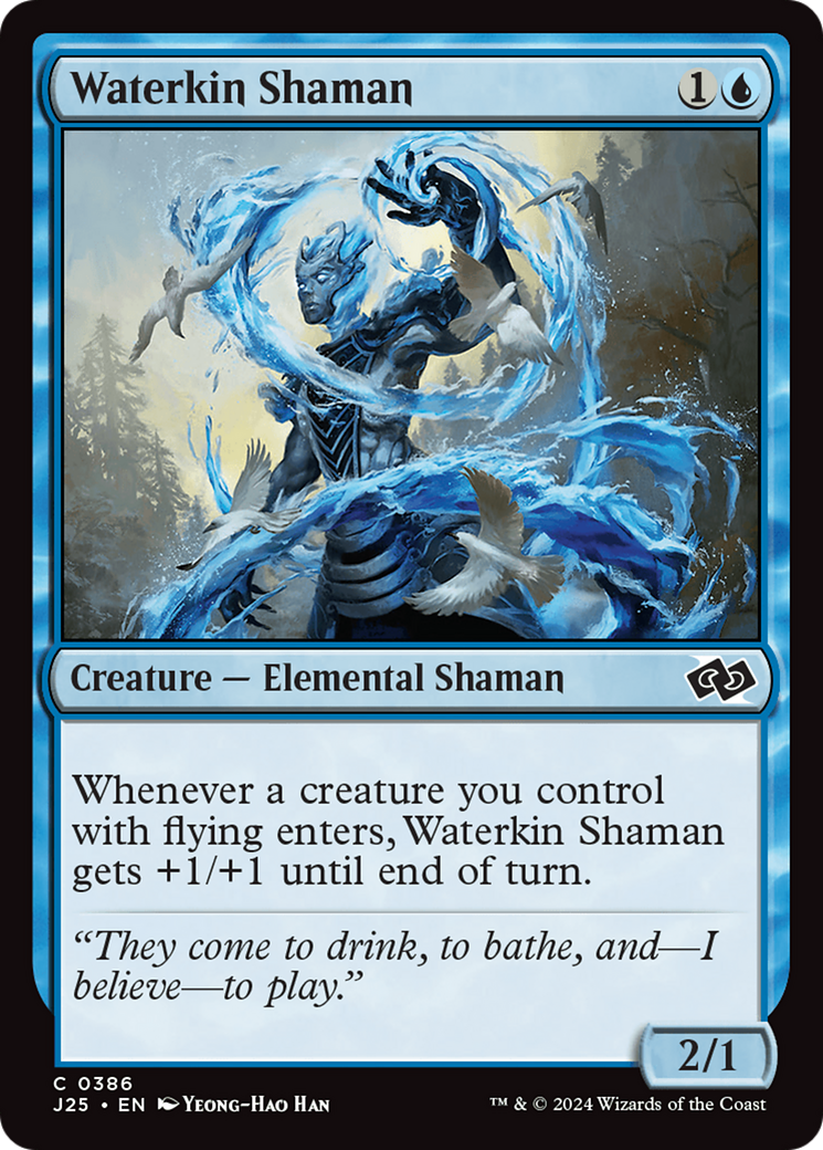 Waterkin Shaman [Foundations Jumpstart] | Gaming Infinity