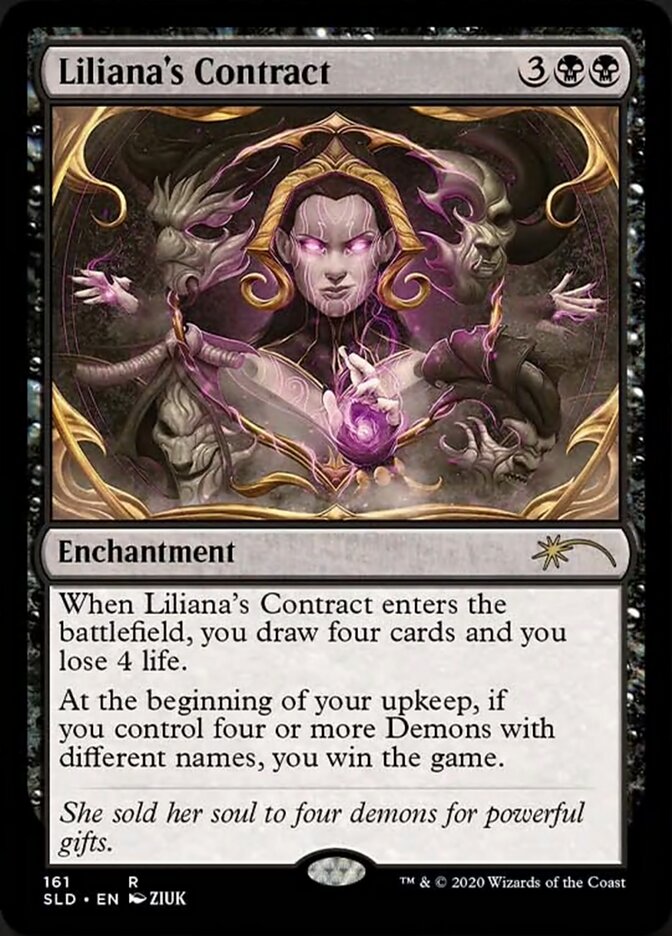 Liliana's Contract [Secret Lair Drop Series] | Gaming Infinity