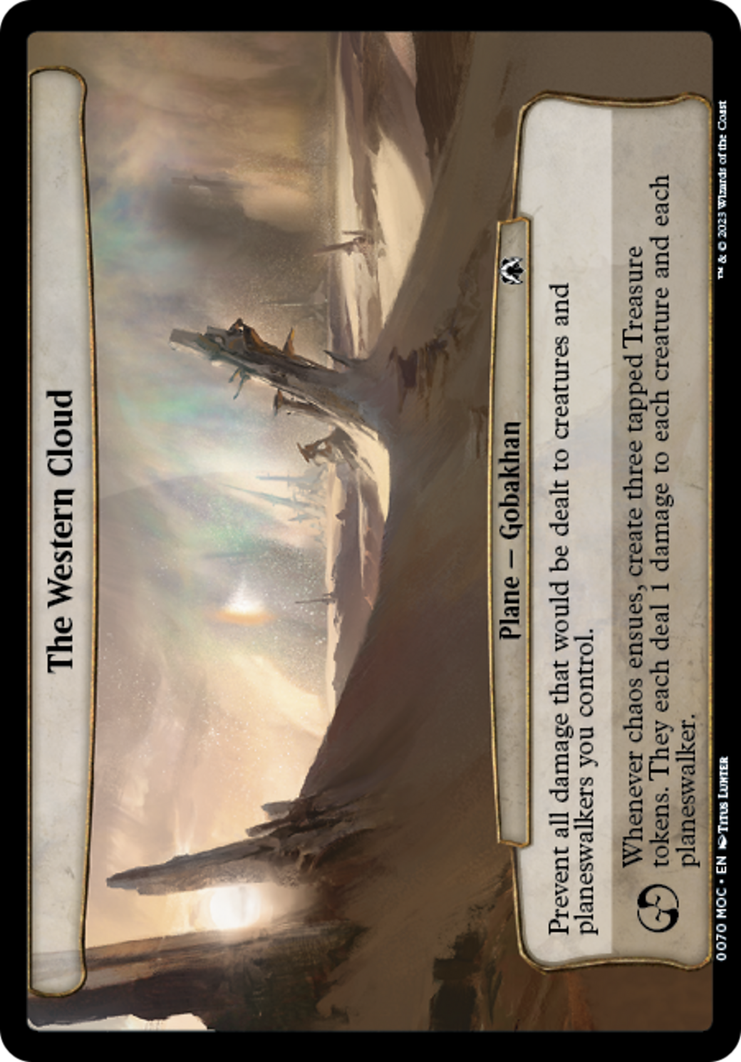 The Western Cloud [March of the Machine Commander] | Gaming Infinity
