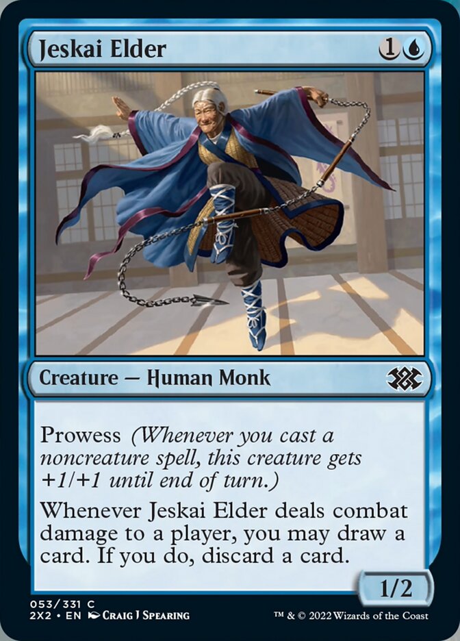 Jeskai Elder [Double Masters 2022] | Gaming Infinity