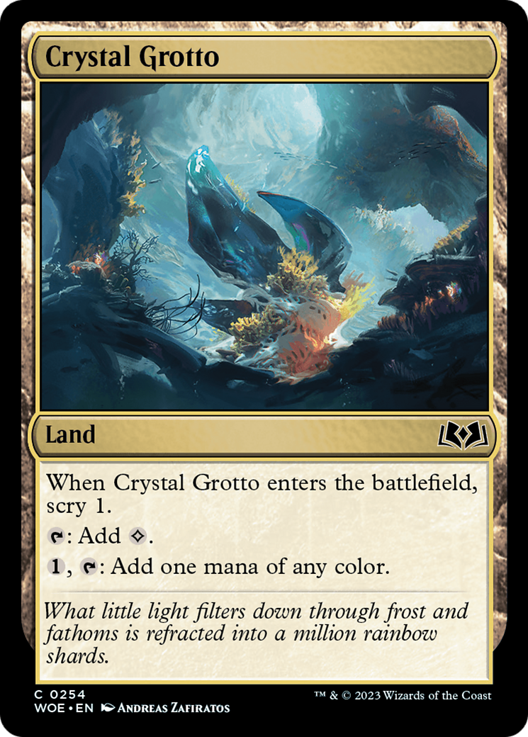 Crystal Grotto [Wilds of Eldraine] | Gaming Infinity