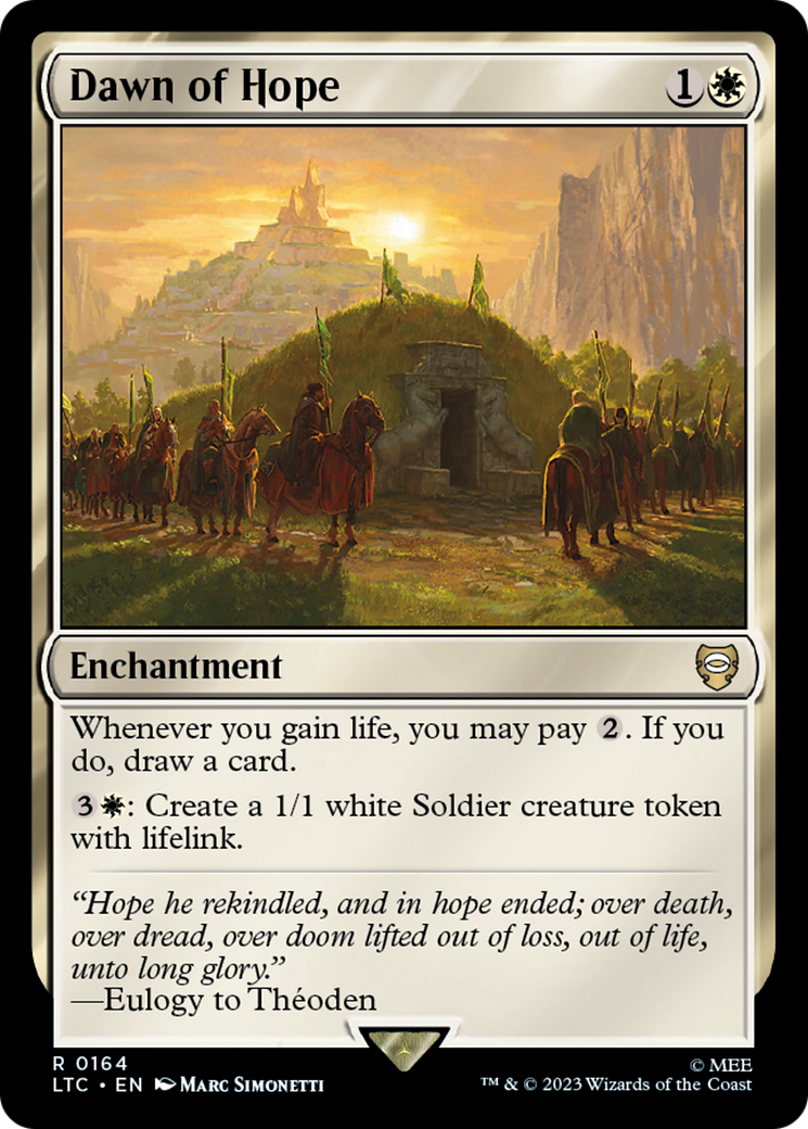 Dawn of Hope [The Lord of the Rings: Tales of Middle-Earth Commander] | Gaming Infinity
