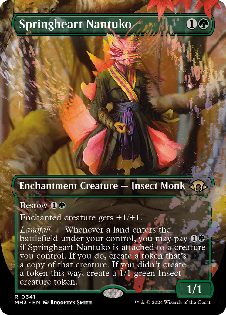 Springheart Nantuko (Borderless) [Modern Horizons 3] | Gaming Infinity