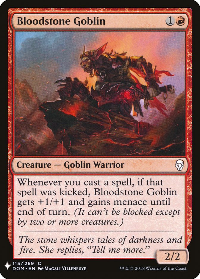 Bloodstone Goblin [Mystery Booster] | Gaming Infinity