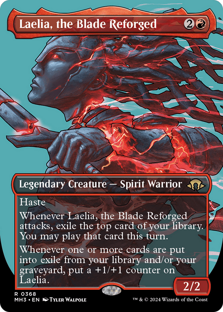 Laelia, the Blade Reforged (Borderless) [Modern Horizons 3] | Gaming Infinity