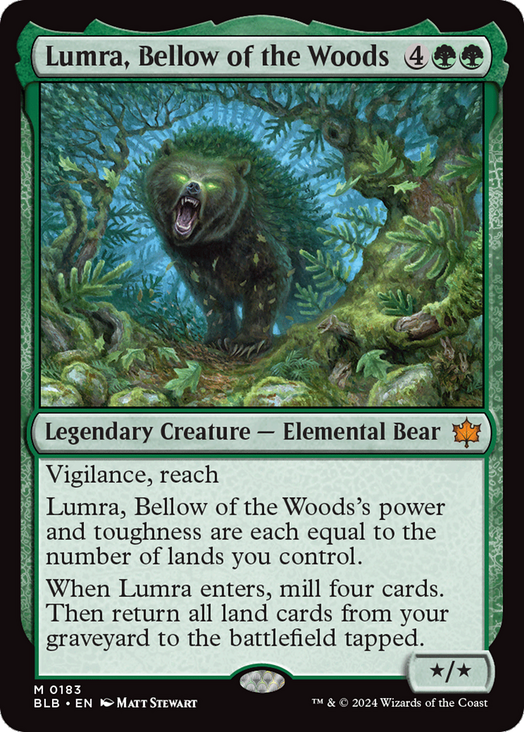 Lumra, Bellow of the Woods [Bloomburrow] | Gaming Infinity