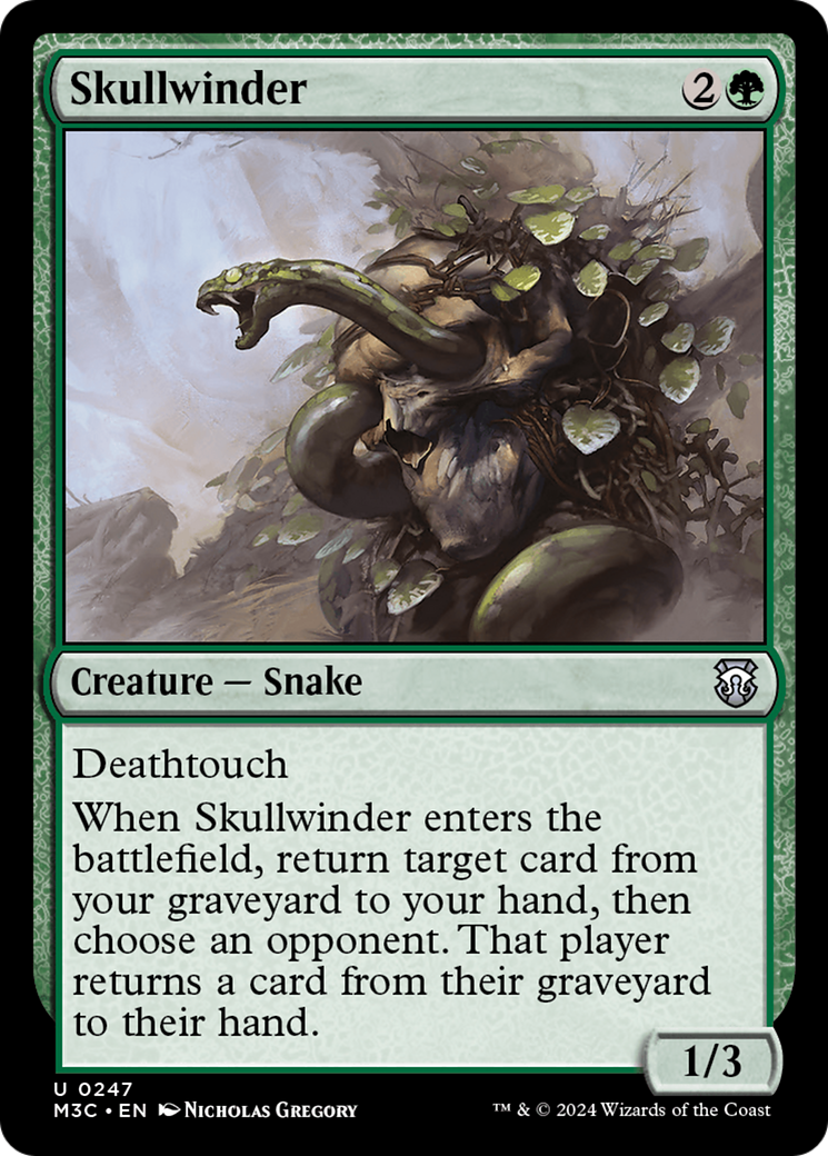 Skullwinder (Ripple Foil) [Modern Horizons 3 Commander] | Gaming Infinity