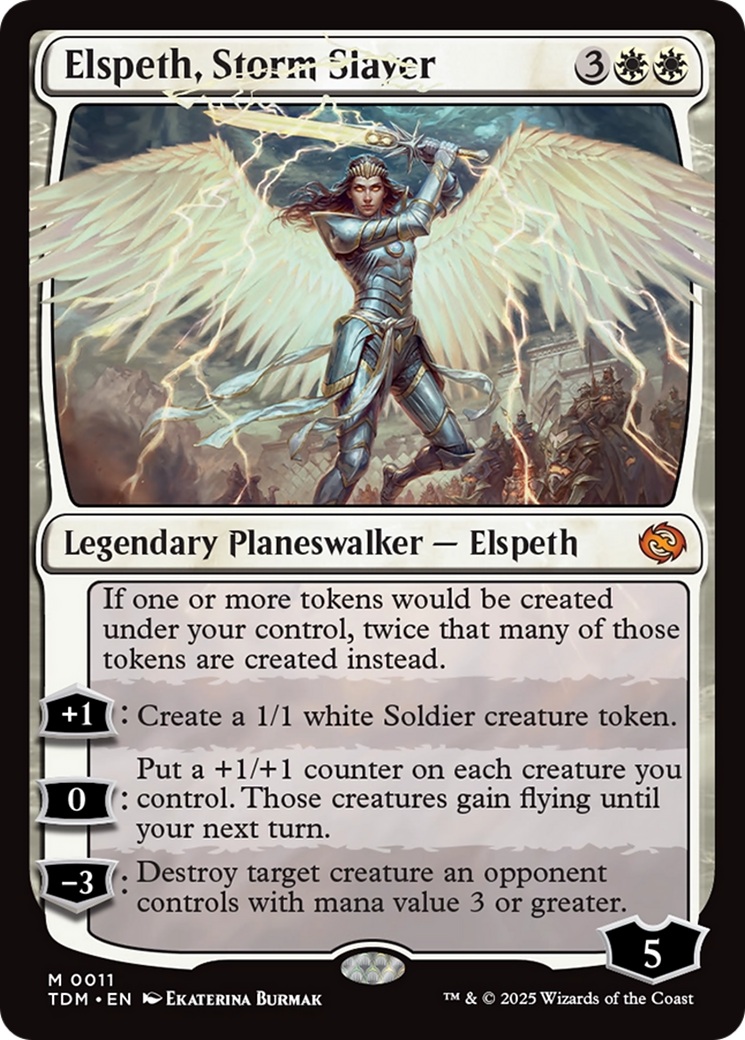 Elspeth, Storm Slayer [Tarkir: Dragonstorm] | Gaming Infinity