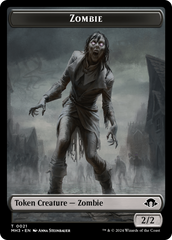 Zombie // Insect (0027) Double-Sided Token [Modern Horizons 3 Tokens] | Gaming Infinity