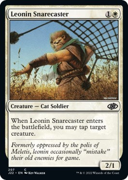 Leonin Snarecaster [Jumpstart 2022] | Gaming Infinity