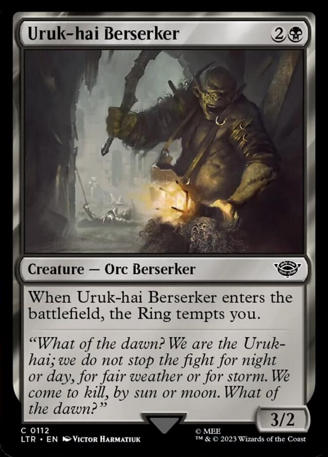 Uruk-hai Berserker [The Lord of the Rings: Tales of Middle-Earth] | Gaming Infinity