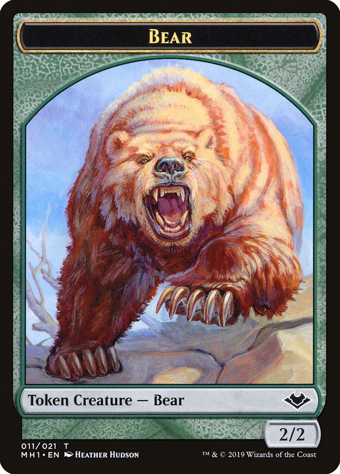 Bear Token [Modern Horizons Tokens] | Gaming Infinity