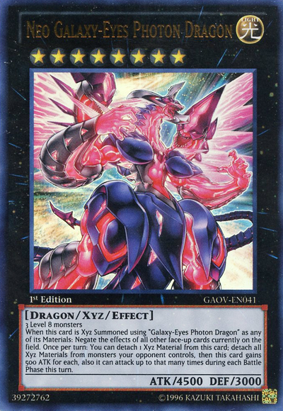 Neo Galaxy-Eyes Photon Dragon [GAOV-EN041] Ultra Rare | Gaming Infinity