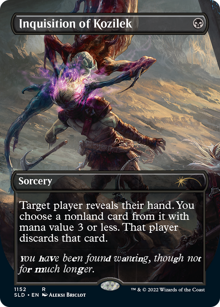 Inquisition of Kozilek (Borderless) [Secret Lair Drop Series] | Gaming Infinity