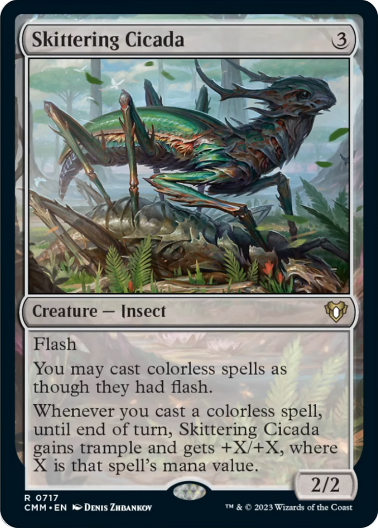 Skittering Cicada [Commander Masters] | Gaming Infinity