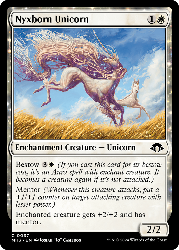 Nyxborn Unicorn [Modern Horizons 3] | Gaming Infinity