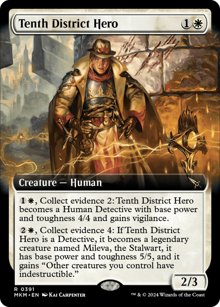 Tenth District Hero (Extended Art) [Murders at Karlov Manor] | Gaming Infinity