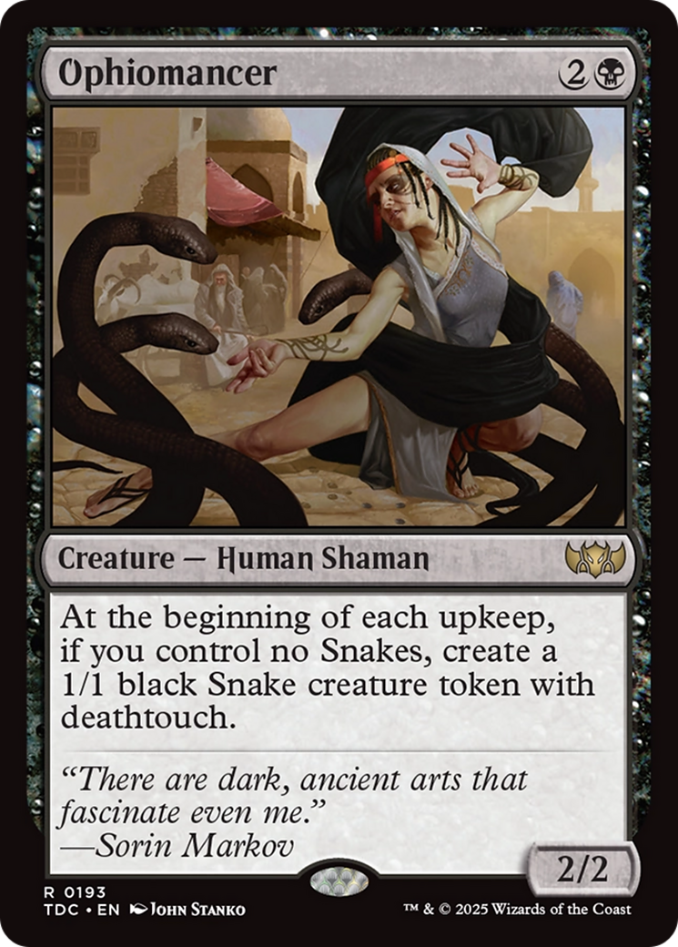 Ophiomancer [Tarkir: Dragonstorm Commander] | Gaming Infinity