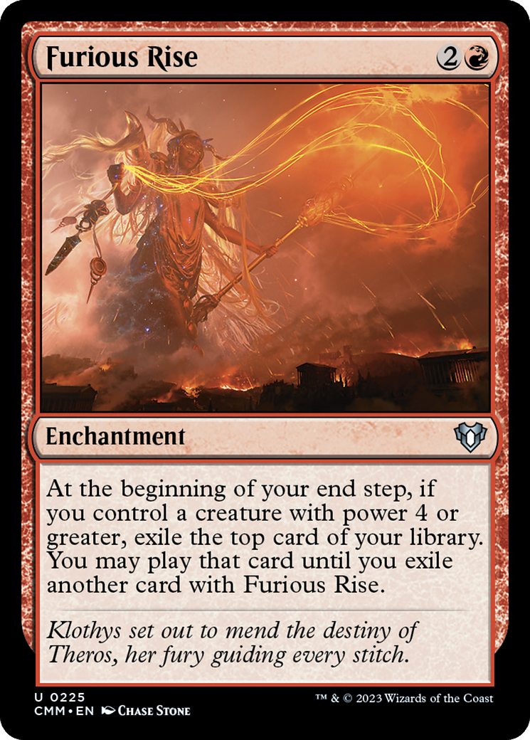 Furious Rise [Commander Masters] | Gaming Infinity