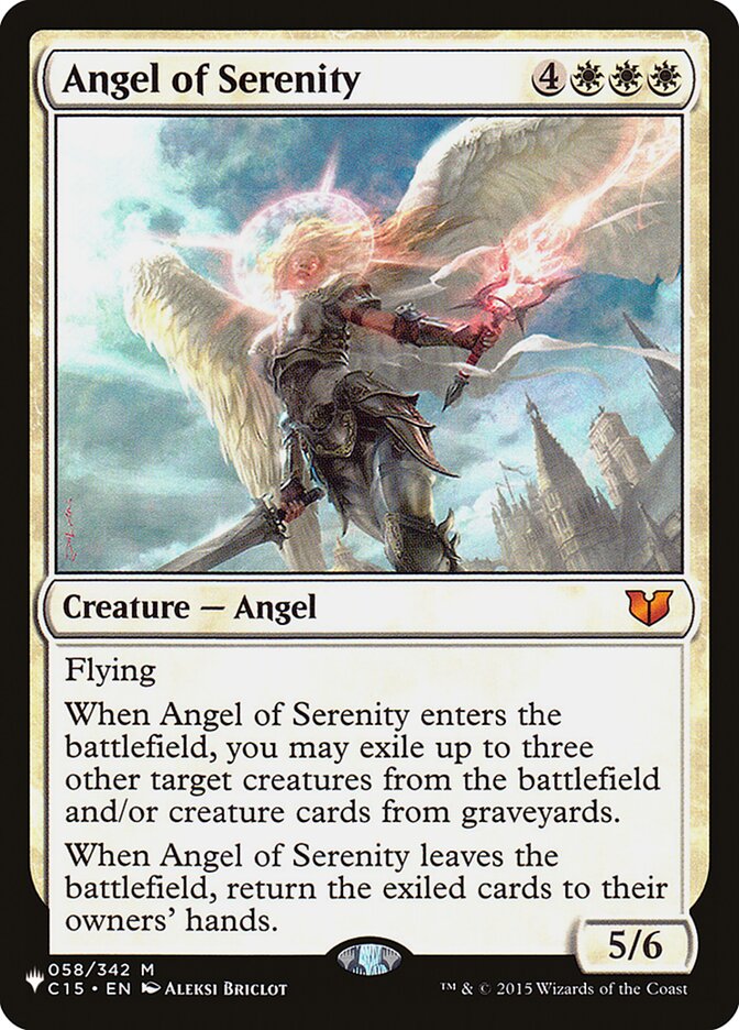 Angel of Serenity [The List] | Gaming Infinity