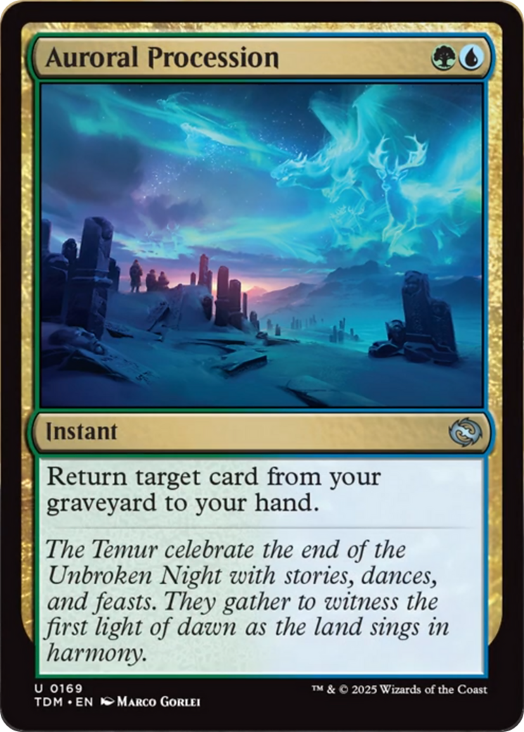 Auroral Procession [Tarkir: Dragonstorm] | Gaming Infinity