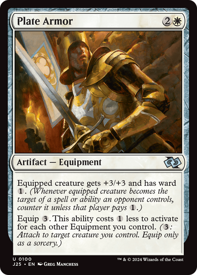 Plate Armor [Foundations Jumpstart] | Gaming Infinity