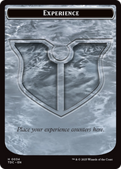 Experience // Treasure Double-Sided Token [Tarkir: Dragonstorm Commander Tokens] | Gaming Infinity