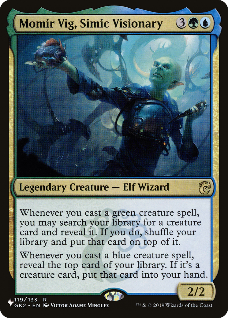 Momir Vig, Simic Visionary [The List] | Gaming Infinity