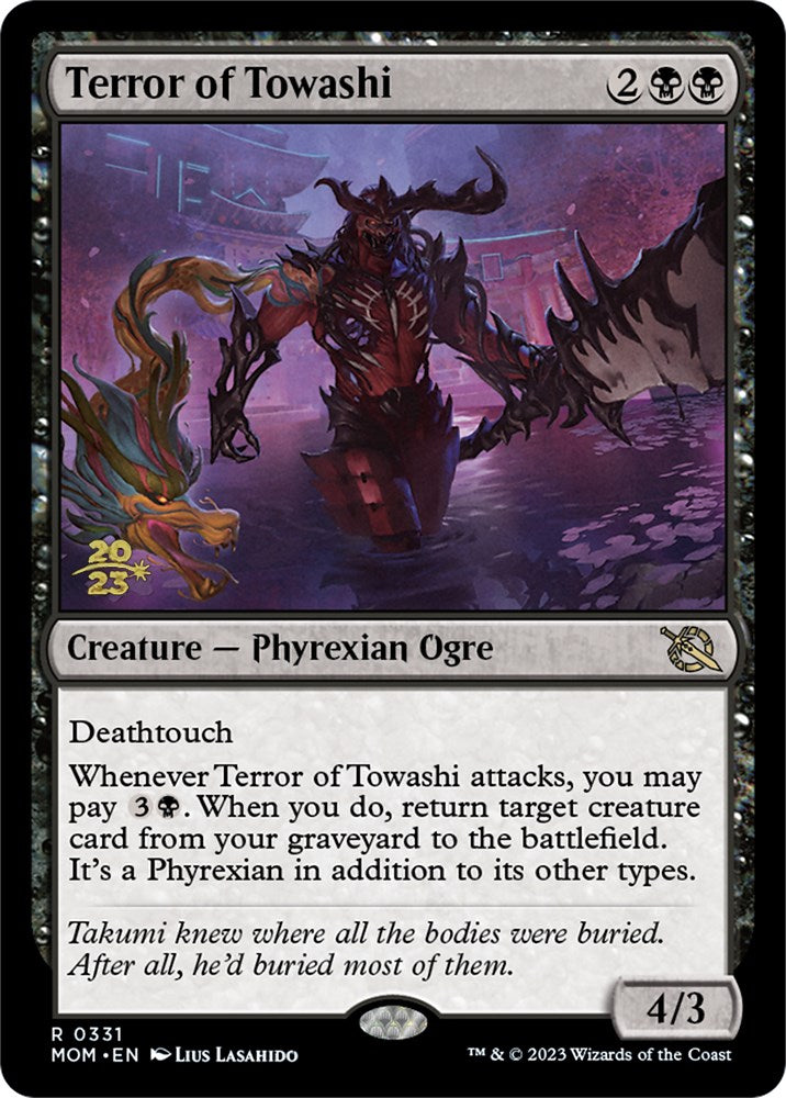 Terror of Towashi [March of the Machine Prerelease Promos] | Gaming Infinity