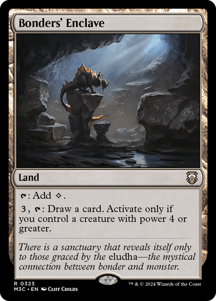 Bonders' Enclave (Ripple Foil) [Modern Horizons 3 Commander] | Gaming Infinity