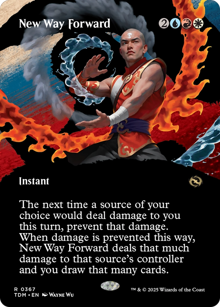 New Way Forward (Borderless) [Tarkir: Dragonstorm] | Gaming Infinity