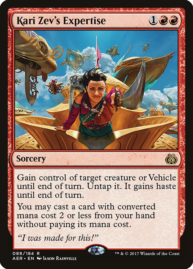Kari Zev's Expertise [Aether Revolt] | Gaming Infinity