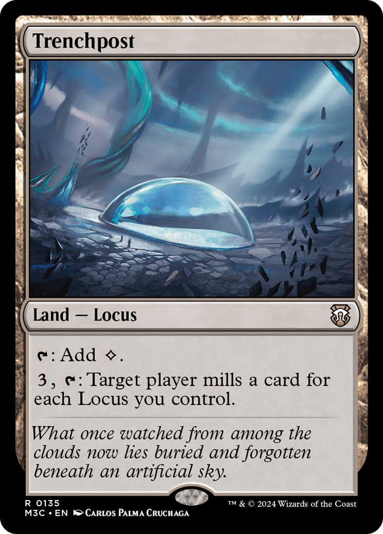 Trenchpost (Extended Art) [Modern Horizons 3 Commander] | Gaming Infinity