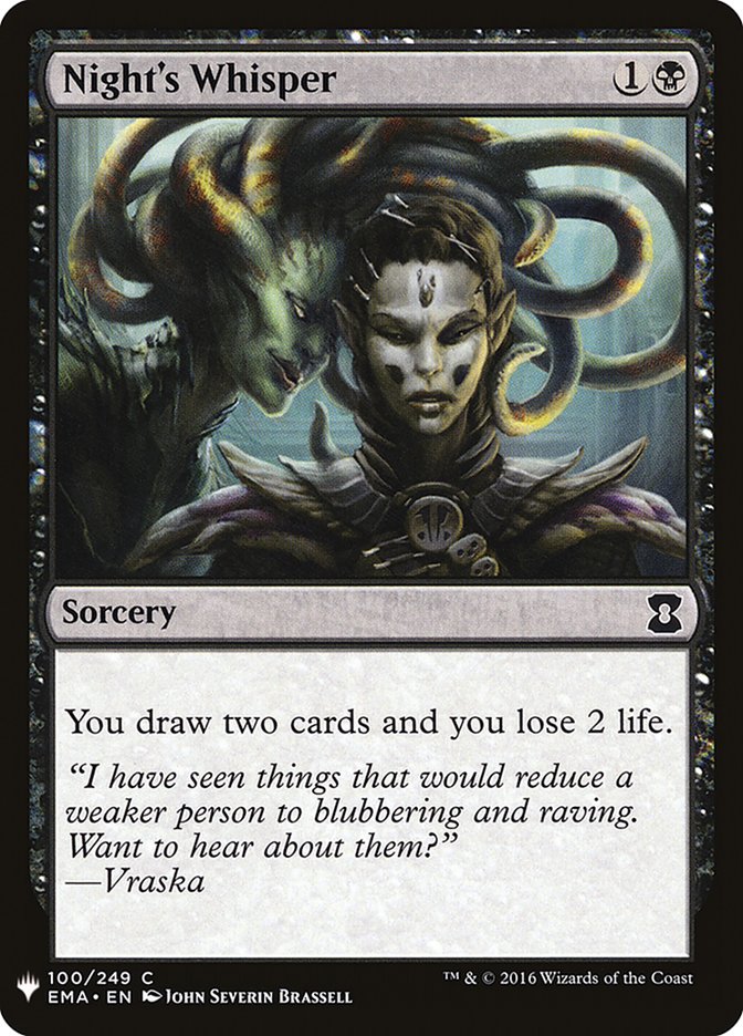 Night's Whisper [Mystery Booster] | Gaming Infinity