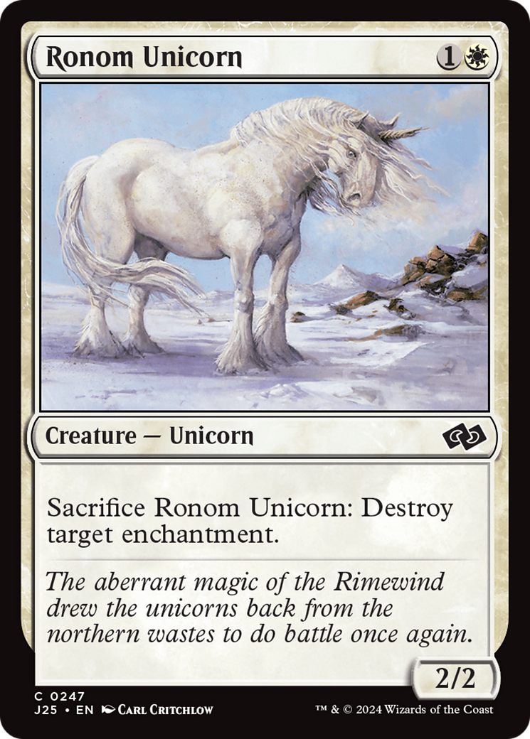 Ronom Unicorn [Foundations Jumpstart] | Gaming Infinity