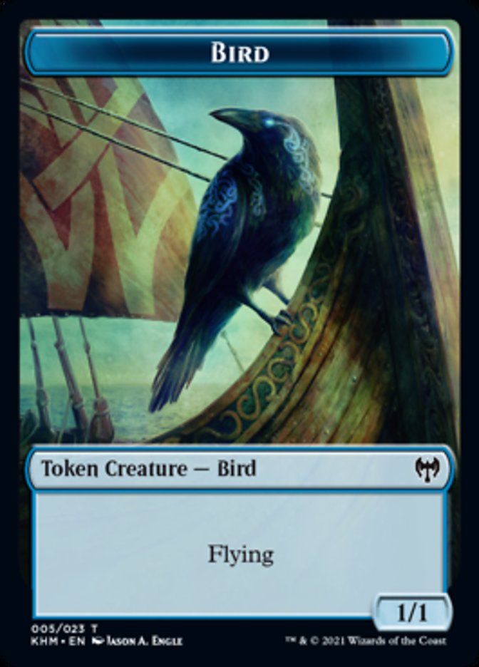Bird Token [Kaldheim Tokens] | Gaming Infinity